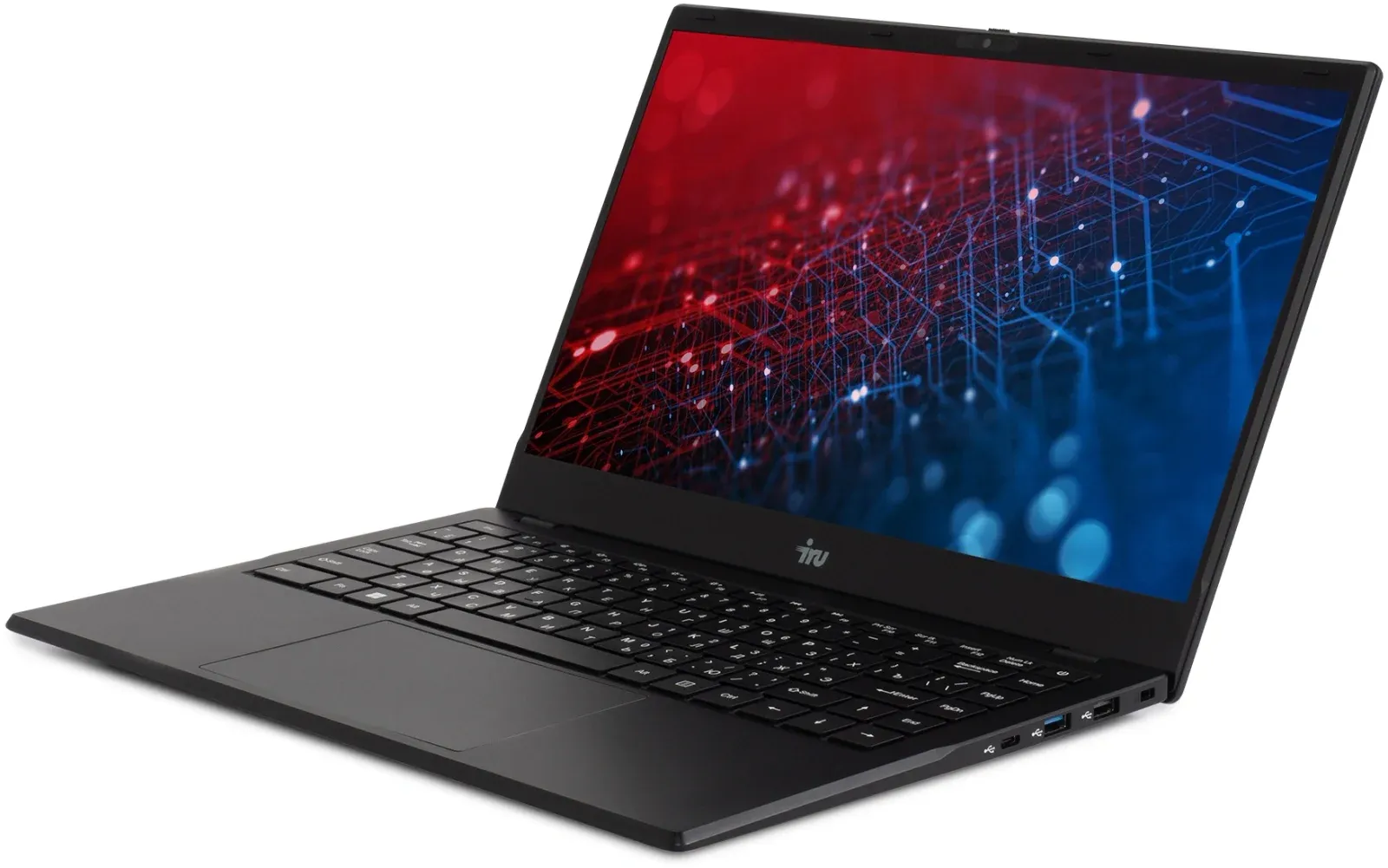 Ноутбук IRU Planio 14ING N-series N100 8Gb SSD256Gb Intel UHD Graphics 14 IPS FHD 1920x1080 Windows 11 Pro Multi Language 64 black WiFi BT Cam 6000mAh 2059098 - фото 5