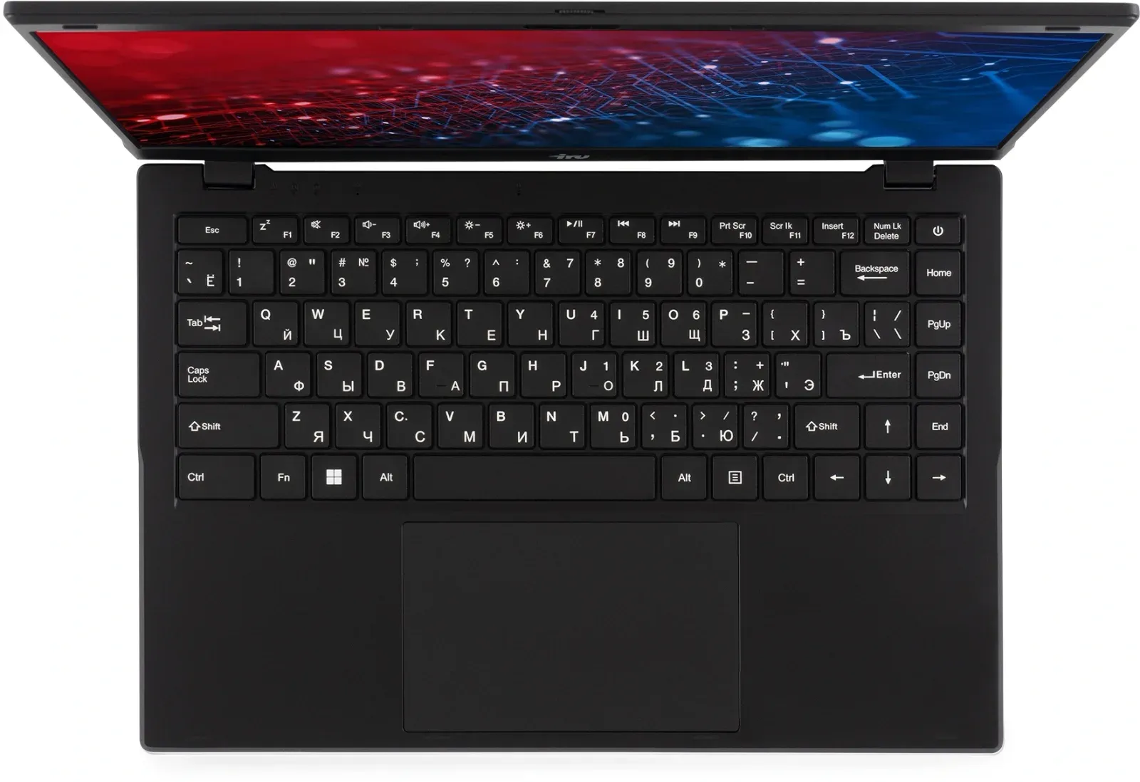 Ноутбук IRU Planio 14ING N-series N100 8Gb SSD512Gb Intel UHD Graphics 14 IPS FHD 1920x1080 Windows 11 Pro 64 black WiFi BT Cam 6000mAh 2059101 - фото 6