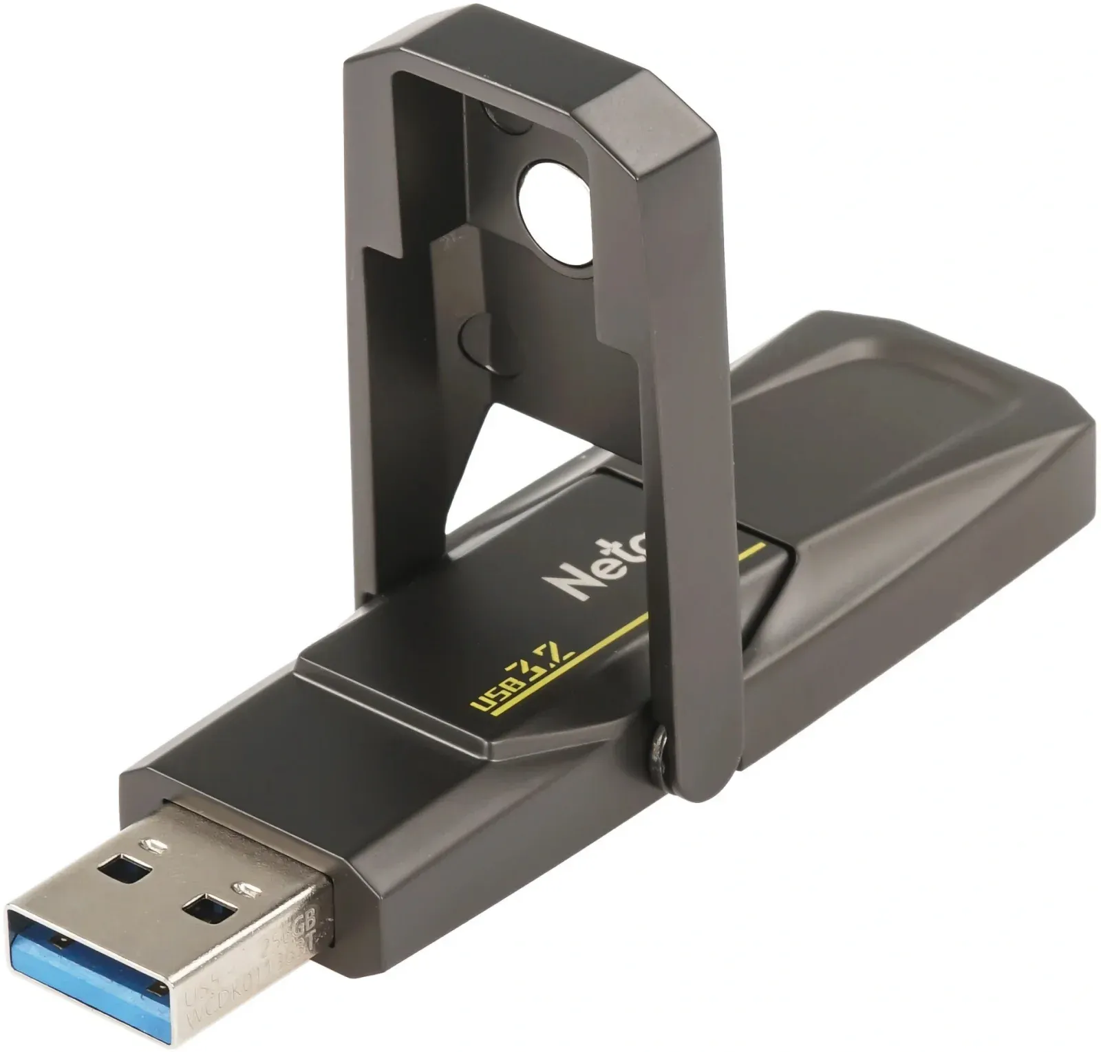 Флеш Диск Netac 256GB US5 NT03US5C-256G-32TA USB3.2 серый, 256 ГБ - фото 5
