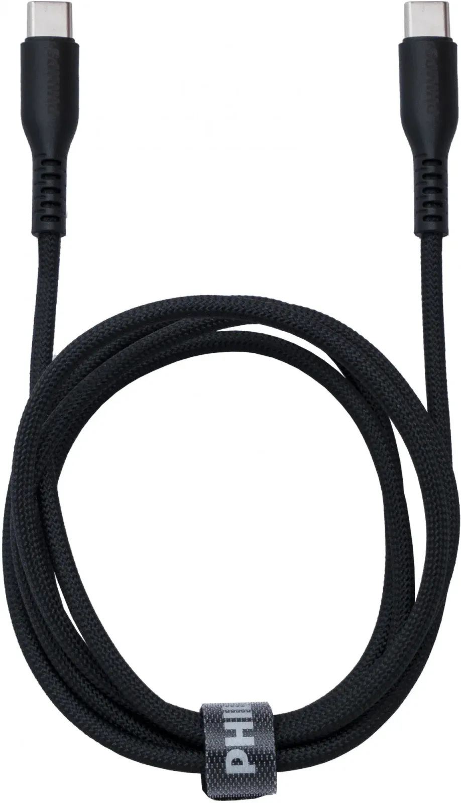 Кабель Philips DLC8701 USB Type-C m-USB Type-C m 1.2м черный коробка упак.:1шт - фото 2
