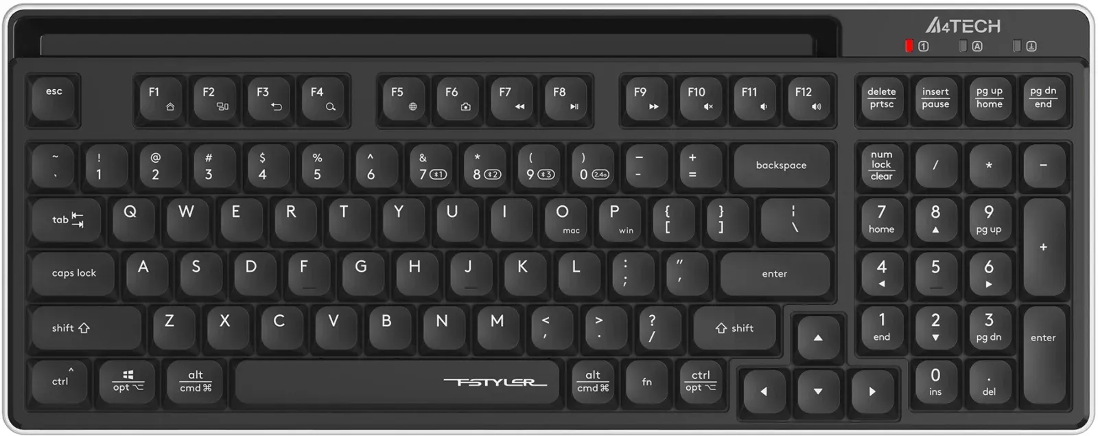 Клавиатуры A4TECH FBX70C черный
