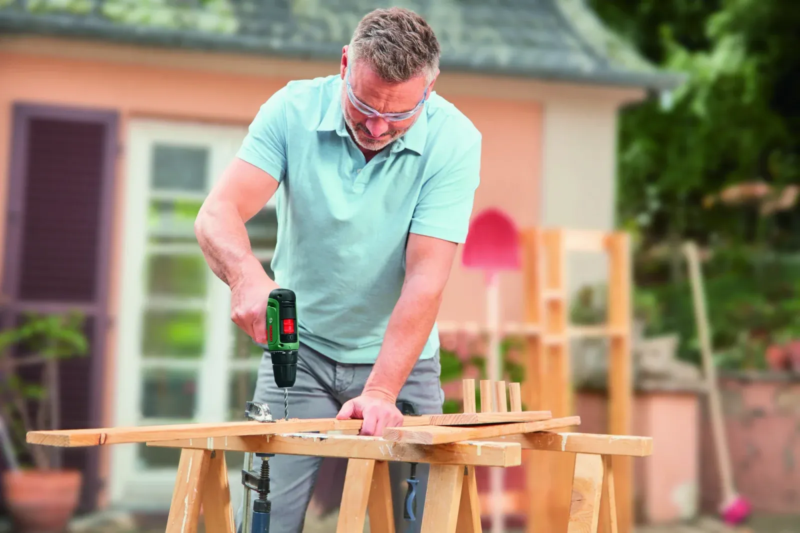 Дрель-шуруповерт Bosch EasyDrill 1200 аккум. патрон:быстрозажимной кейс в комплекте 06039D3007 - фото 5