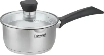 Ковш Rondell Strike Grey Ultra RDS-1946 1.3л. d=16см с крышкой стальной, 1.3 л - фото 7