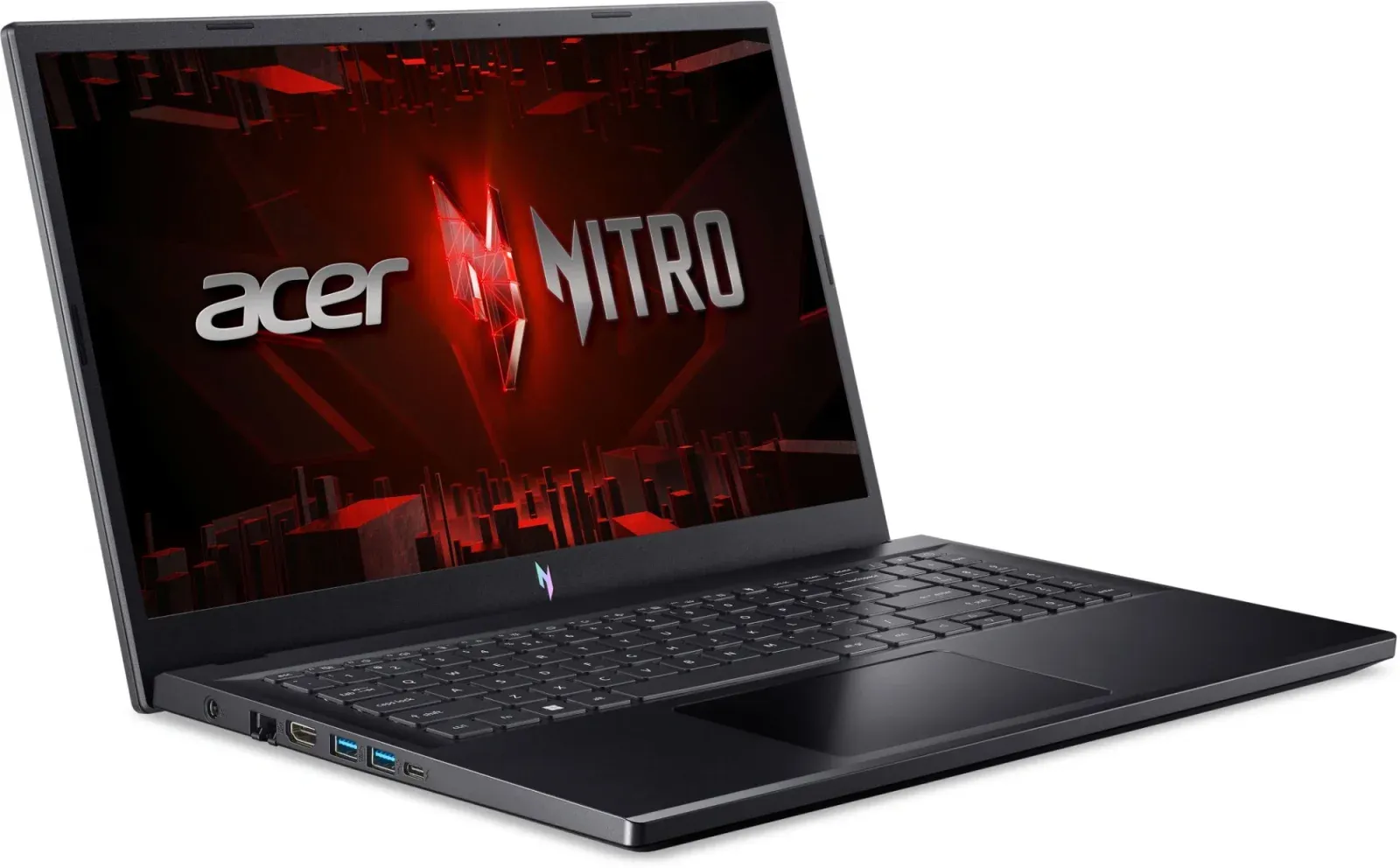 Ноутбук Acer Nitro V 15 ANV15-51-562M Core i5 13420H 16Gb SSD512Gb NVIDIA GeForce RTX4050 6Gb 15.6 IPS FHD 1920x1080 без ОС black WiFi BT Cam NH.QN8CD.00N - фото 2