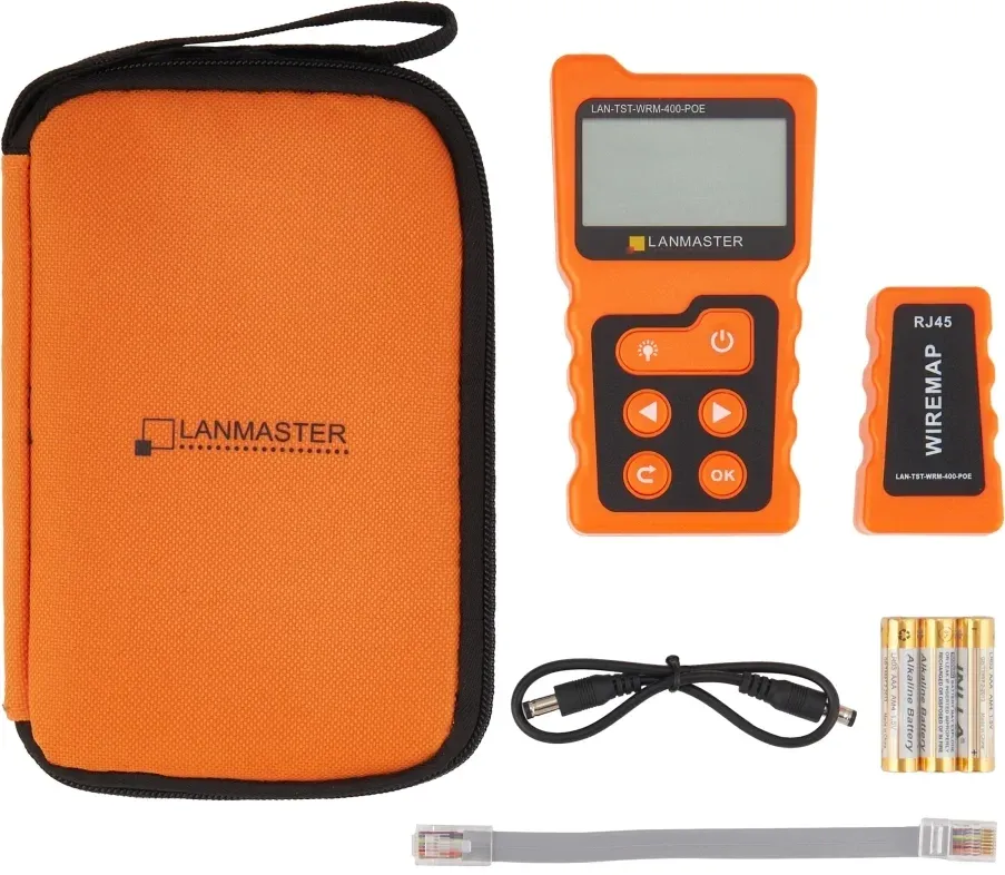 Тестеры LANMASTER LAN-TST-WRM-400-POE - фото 1