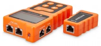 Тестер кабельный Lanmaster LAN-TST-WRM-400-POE оранжевый/черный - фото 7