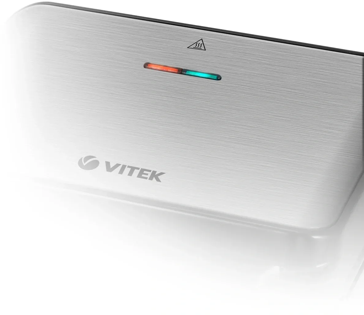 Вафельница Vitek VT-2626 850Вт черный/серебристый - фото 3
