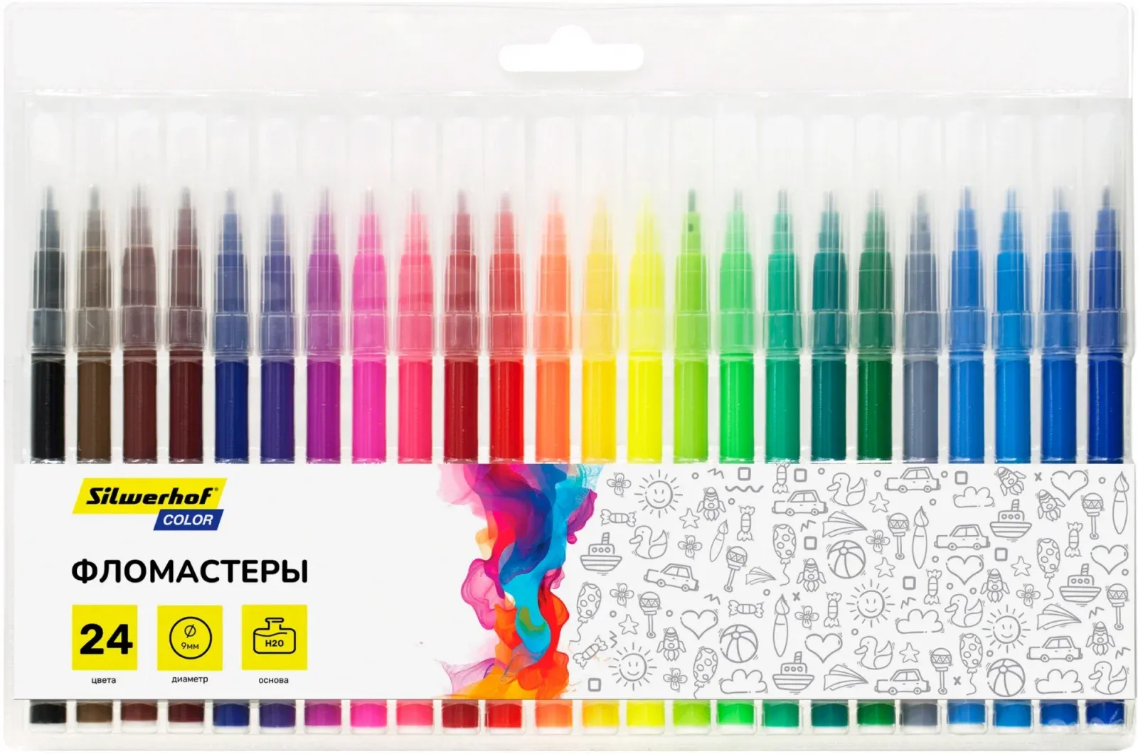 Фломастеры SILWERHOF Color