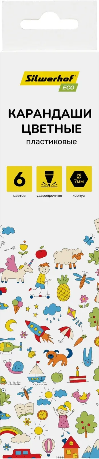 Карандаши SILWERHOF Eco - фото 1