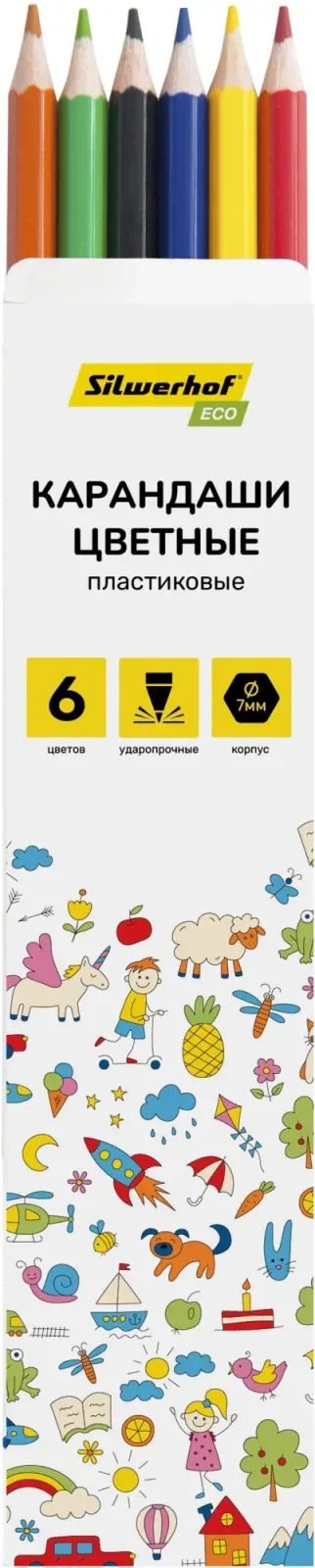 Карандаши SILWERHOF Eco - фото 2