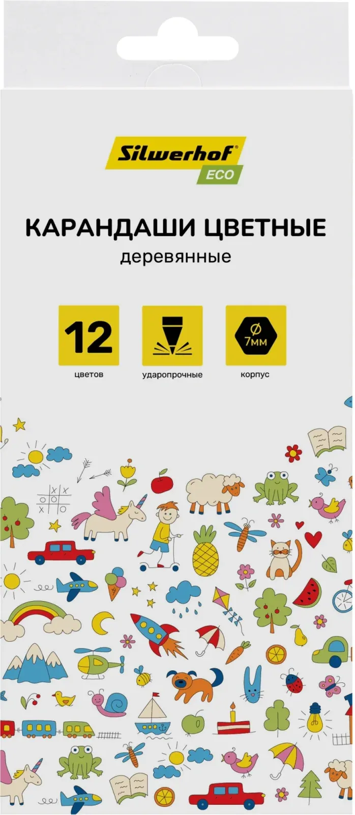 Карандаши SILWERHOF ECO - фото 1