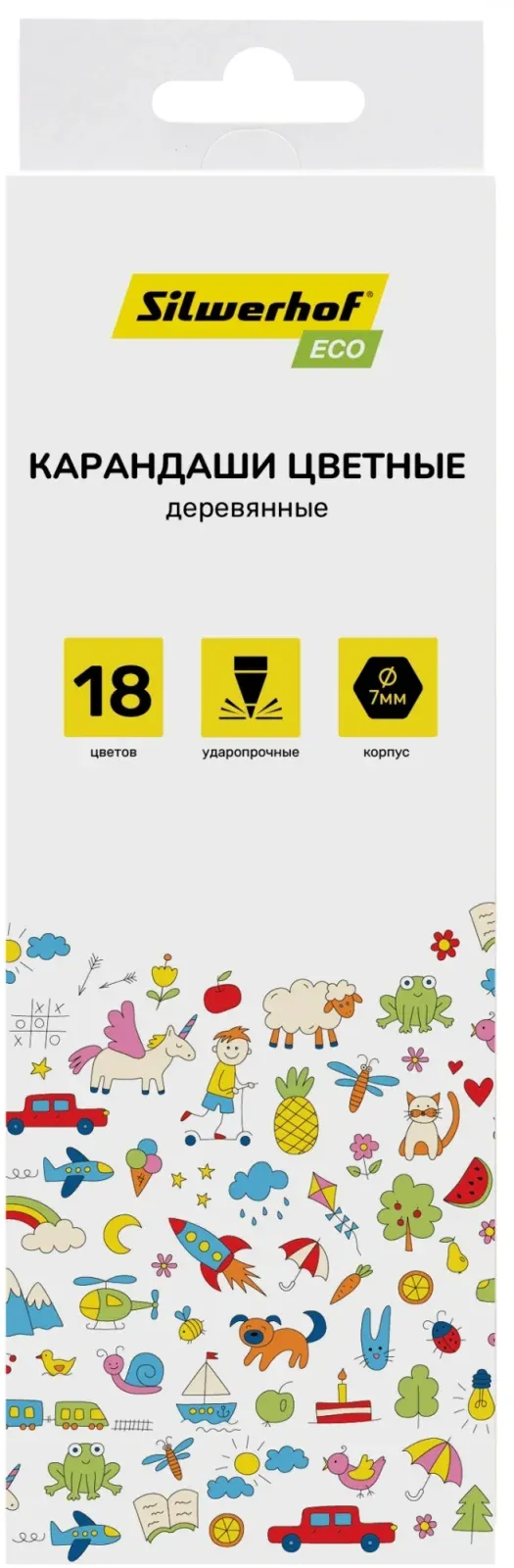 Карандаши SILWERHOF ECO - фото 6