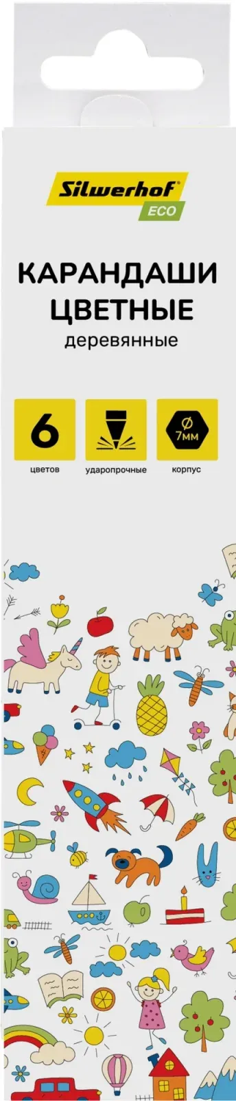 Карандаши SILWERHOF ECO - фото 3