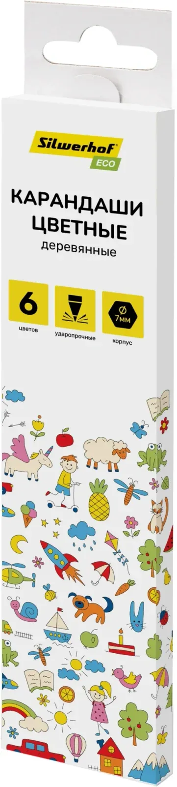 Карандаши SILWERHOF Eco - фото 2