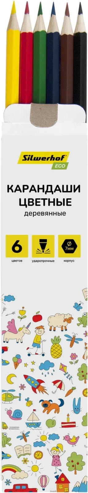 Карандаши SILWERHOF Eco - фото 3