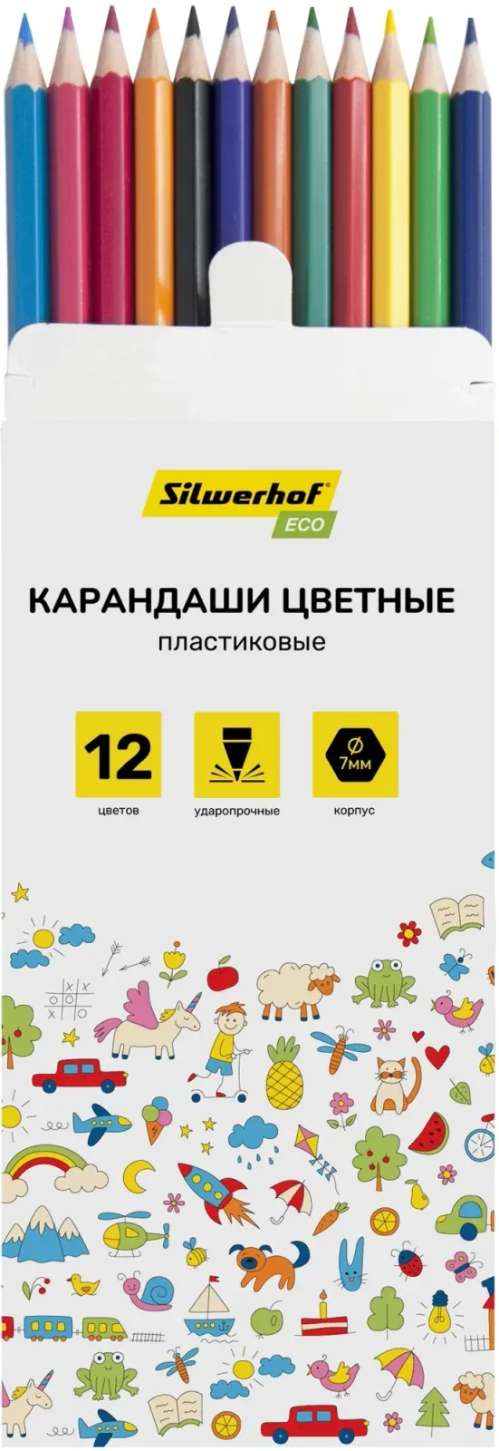 Карандаши SILWERHOF Eco - фото 4