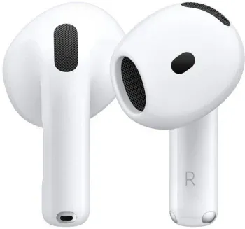 Гарнитура вкладыши Apple AirPods 4 A3050 A3053 A3058 белый беспроводные bluetooth в ушной раковине MXP63LL/A - фото 7