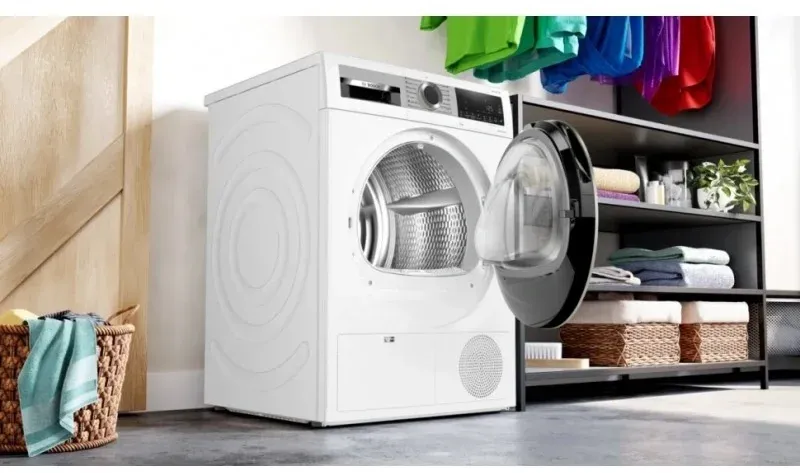 Сушильная машина Bosch WQG1420AME пан.англ. кл.энер.:A++ макс.загр.:9кг белый - фото 3