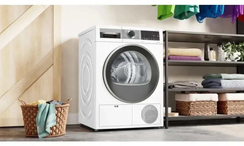Сушильная машина Bosch WQG1420AME пан.англ. кл.энер.:A++ макс.загр.:9кг белый - фото 4