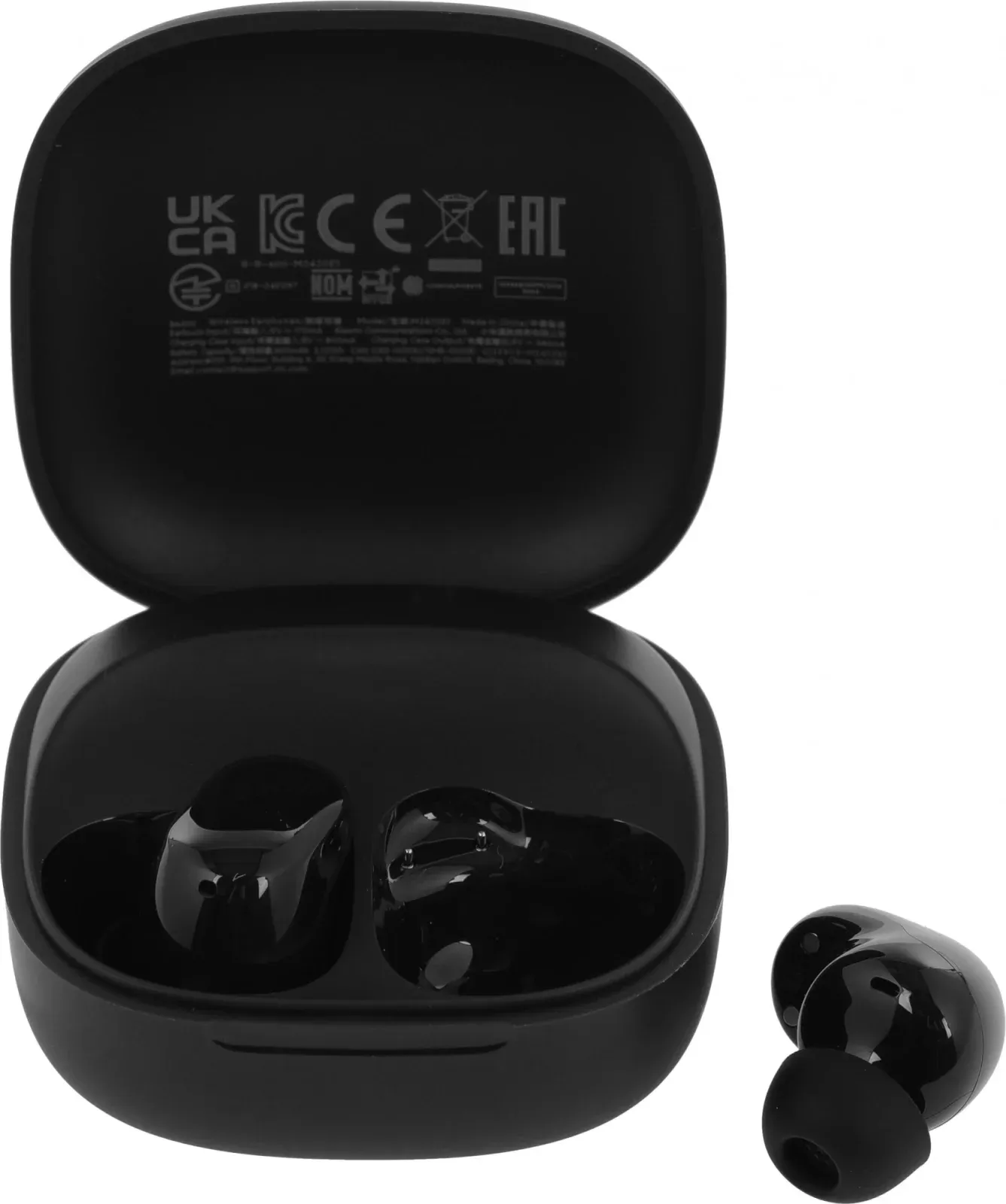 Гарнитура внутриканальные Xiaomi Redmi Buds 6 Play черный беспроводные bluetooth в ушной раковине BHR8776GL - фото 6
