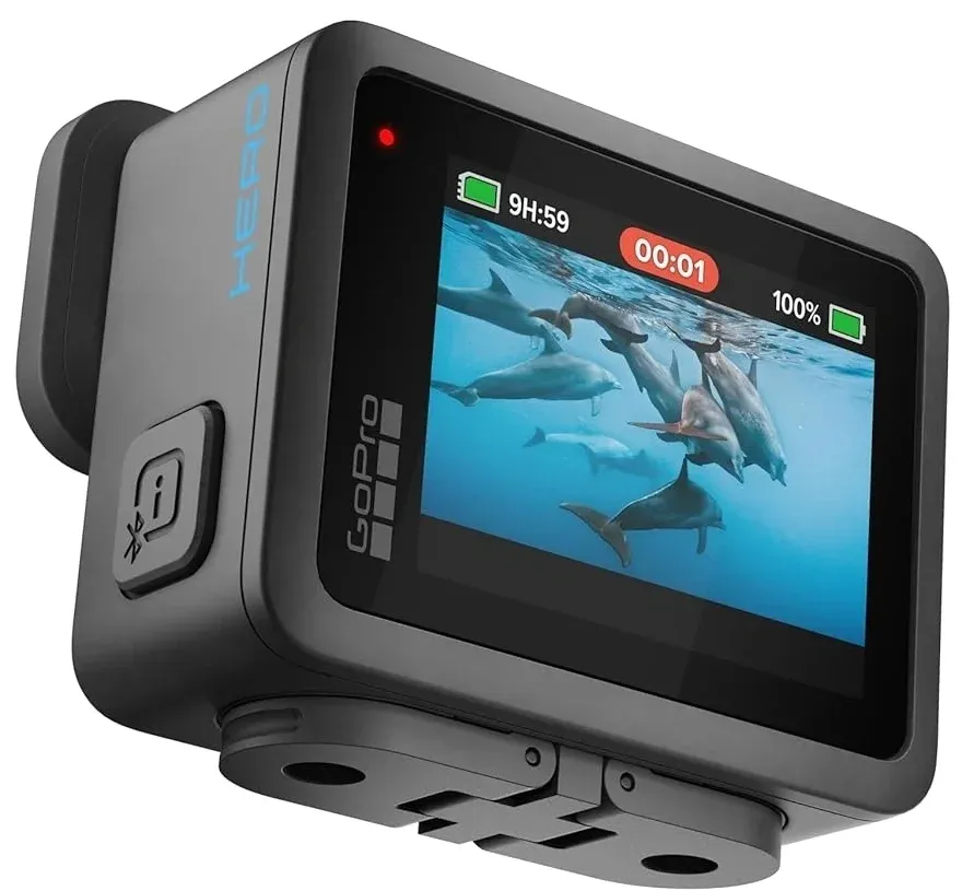 Экшн-камера GoPro HERO 1xCMOS 12Mpix черный - фото 2