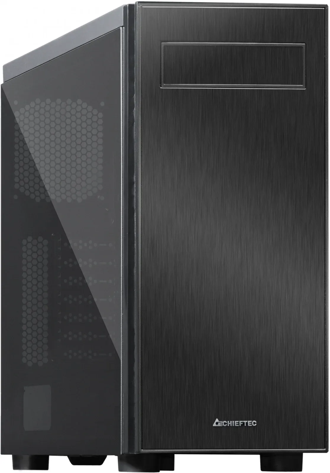 Корпус Chieftec Hawk черный без БП ATX 2x80mm 4x120mm 2x140mm 1xUSB2.0 2xUSB3.0 audio bott PSU - фото 5