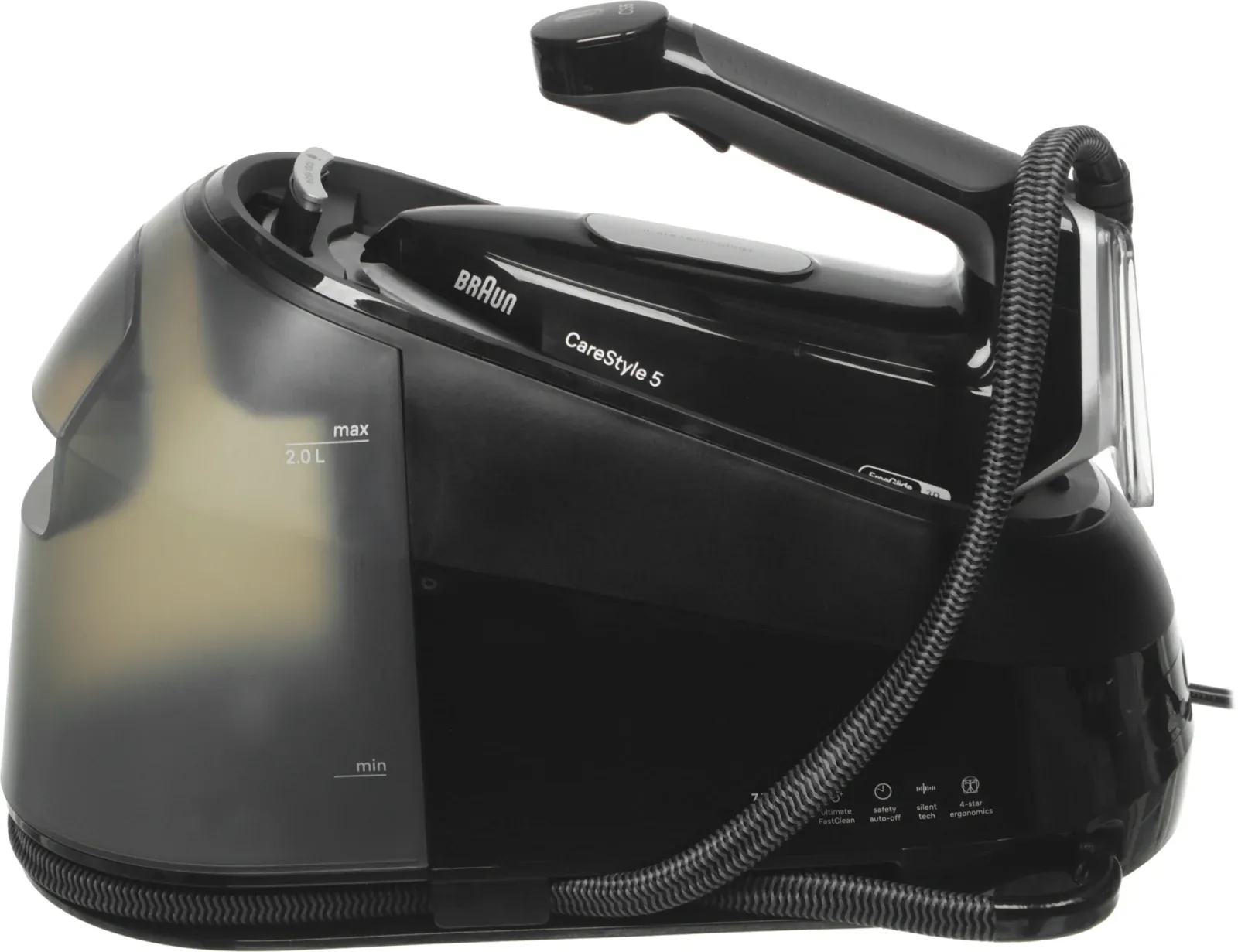 Парогенератор Braun CareStyle 5 IS5249BK 2400Вт черный - фото 5
