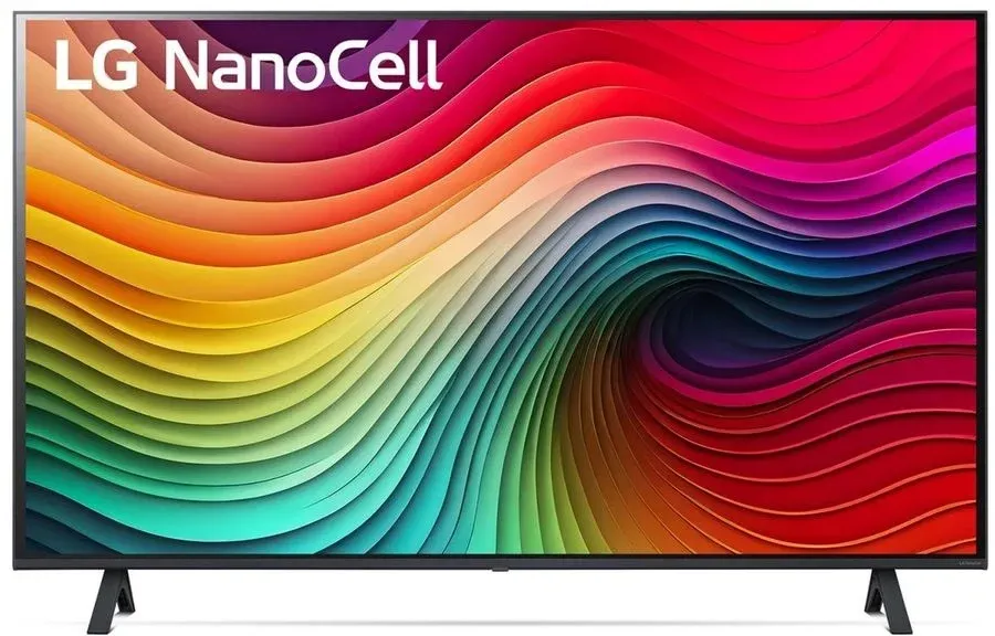 Телевизор LED LG 43 43NANO80T6A.ARUG синяя сажа 4K Ultra HD 60Hz DVB-T DVB-T2 DVB-C DVB-S DVB-S2 USB WiFi Smart TV - фото 1