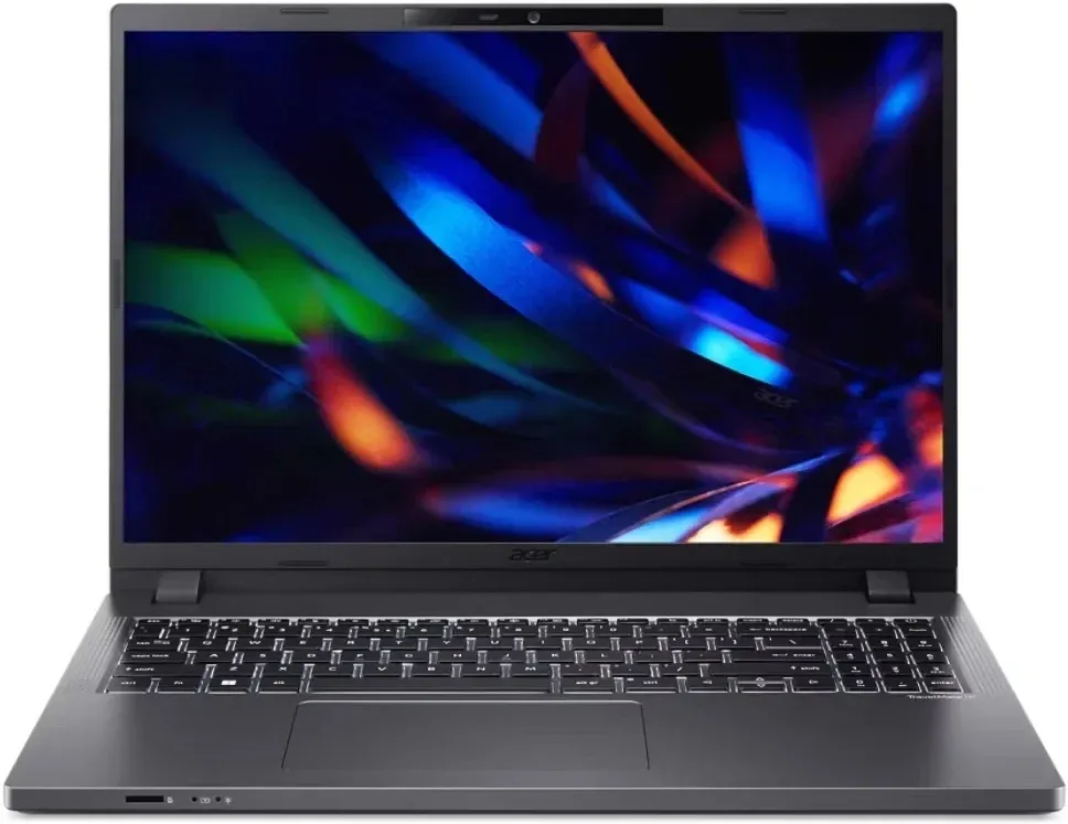 Ноутбук Acer TravelMate P2 TMP216-51-G2 Core i5 1335U 16Gb SSD512Gb Intel Iris Xe graphics 16 IPS WUXGA 1920x1200 без ОС black WiFi BT Cam NX.BDDCD.001 - фото 4