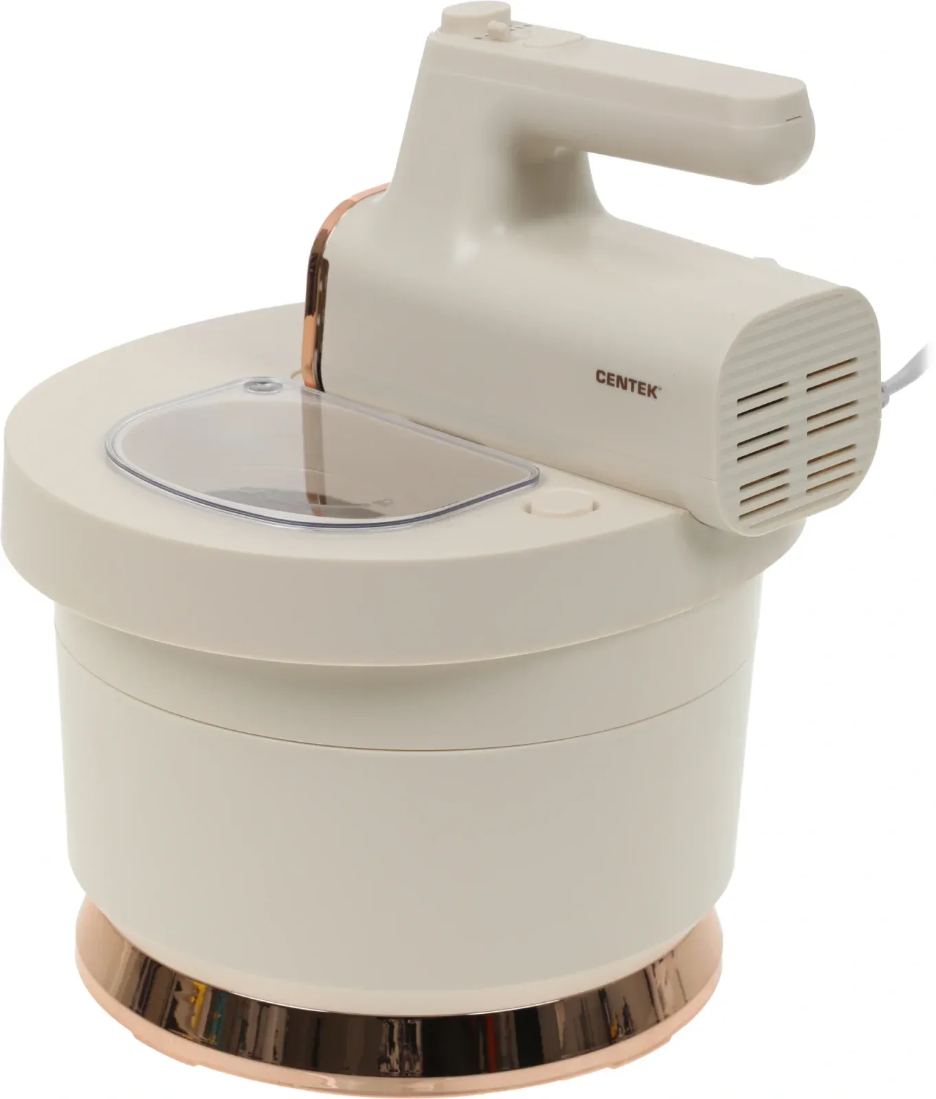 Миксер ручной Centek CT-1129 800Вт бежевый - фото 6