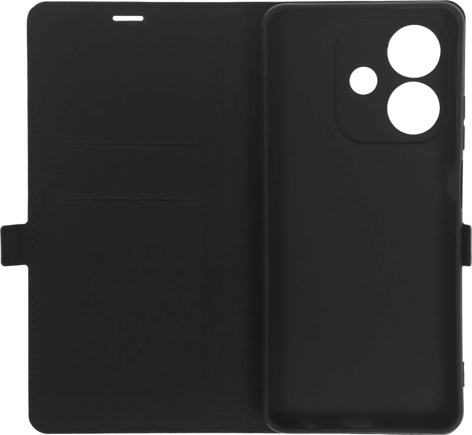 Чехол флип-кейс BoraSCO для Oppo A3 5G/A3/A3X Book Case черный 73734 - фото 5
