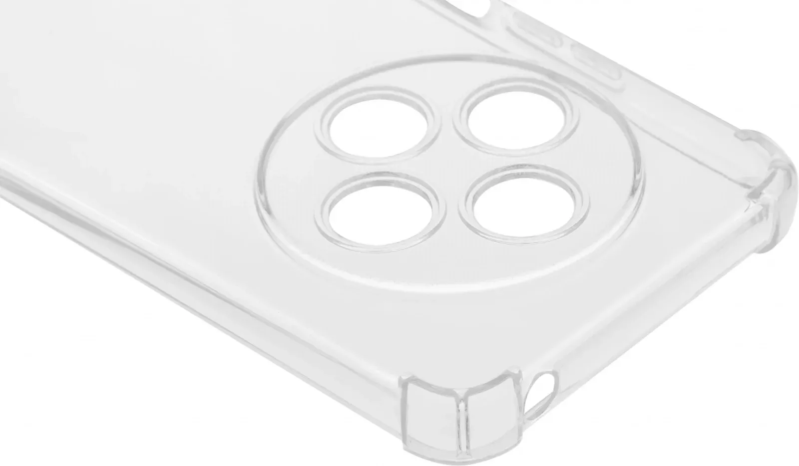 Чехол клип-кейс BoraSCO для Xiaomi Redmi 14C/Poco C75 Bumper Case прозрачный 73702 - фото 6