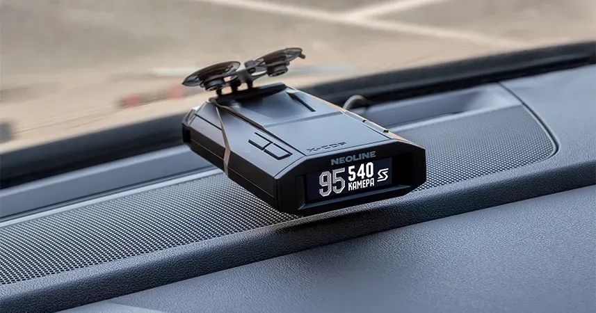 Радар-детектор Neoline X-Cop 6100s Видеорегистратор GPS приемник черный - фото 6
