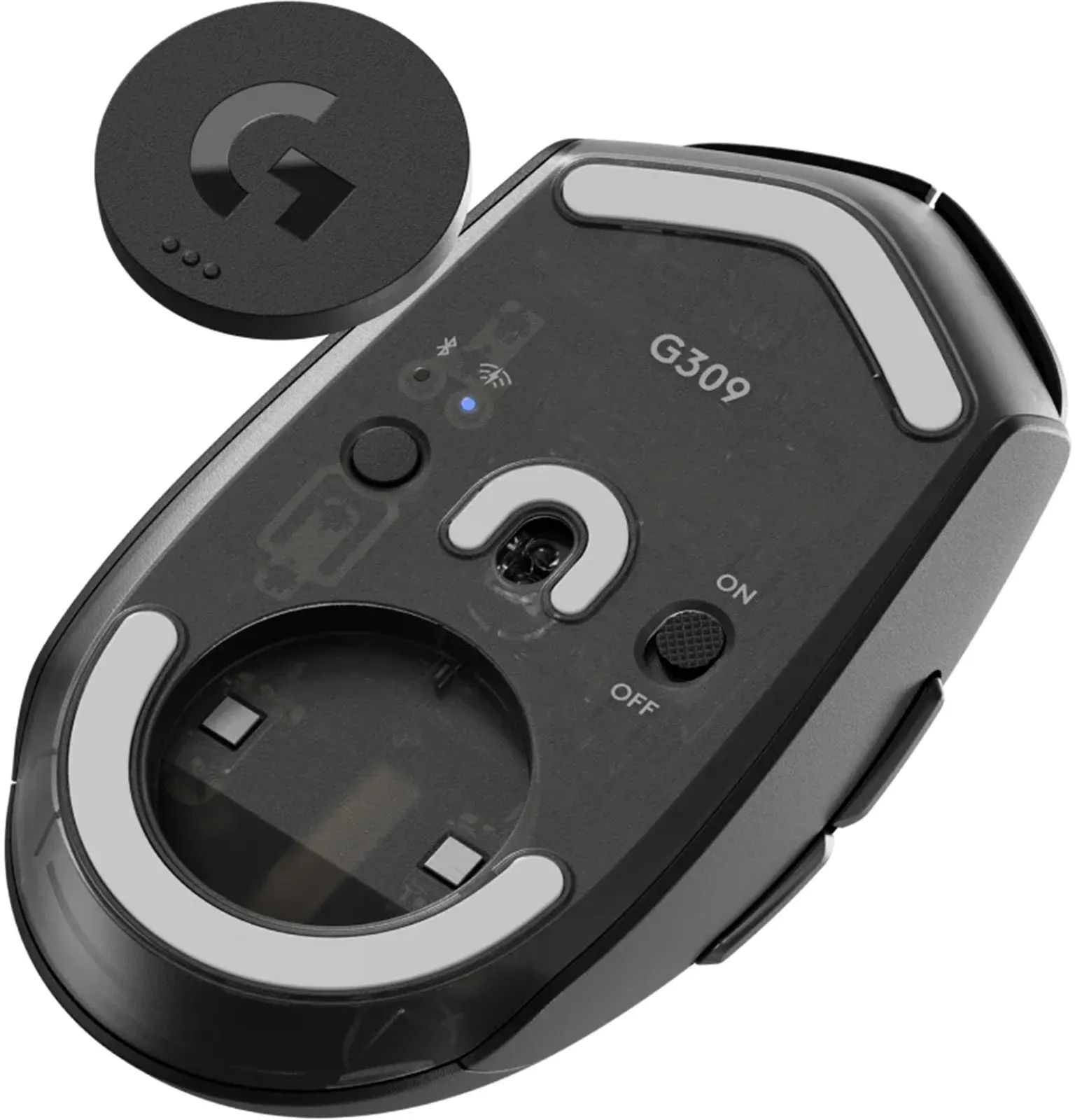Мышь Logitech G309 Lightspeed черный оптическая 25600dpi беспров. BT 6but 910-007201 - фото 5