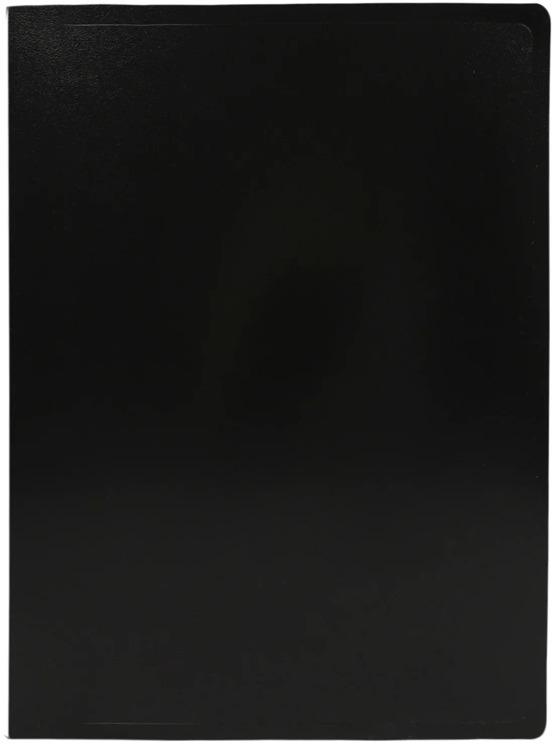 Папка на 4-х кольцах Silwerhof SE-0420/4RBLK A4 пластик 0.5мм черный