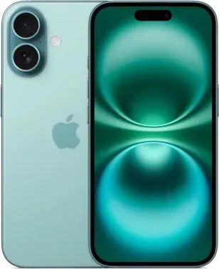 Смартфон Apple A3287 iPhone 16 128Gb 8Gb бирюзовый моноблок 3G 4G 1Sim 6.1 1179x2556 iOS 18 48Mpix 802.11 a/b/g/n/ac/ax/be NFC GPS Protect - фото 5