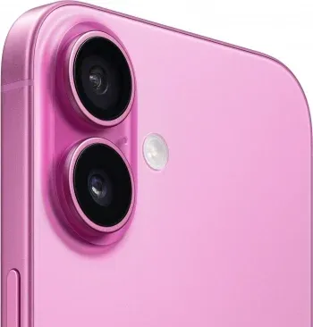 Смартфон Apple A3287 iPhone 16 256Gb розовый моноблок 3G 4G 1Sim 6.1 1179x2556 iOS 18 48Mpix 802.11 a/b/g/n/ac/ax/be NFC GPS Protect - фото 8