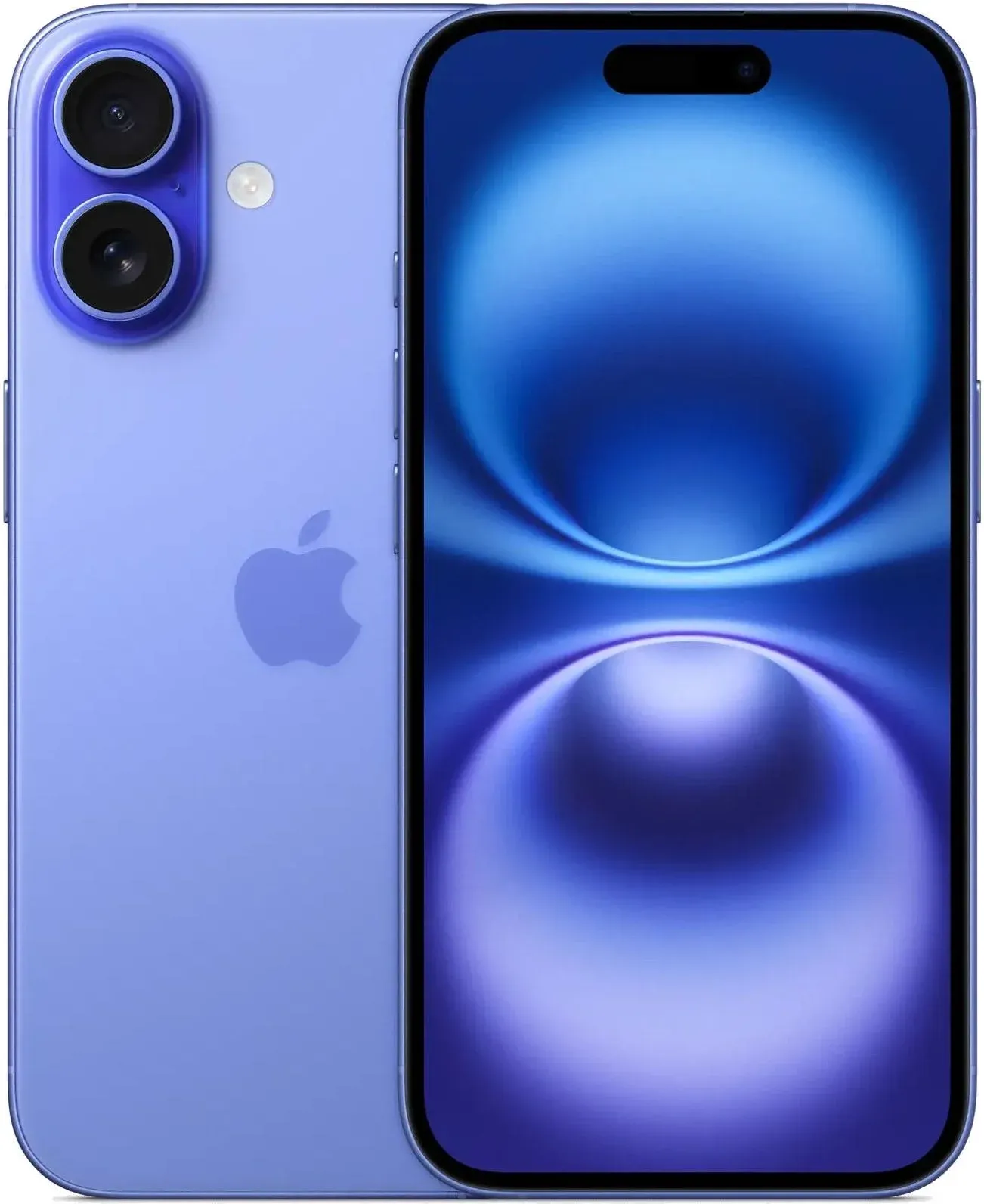 Смартфон Apple A3287 iPhone 16 256Gb ультрамарин моноблок 3G 4G 1Sim 6.1 1179x2556 iOS 18 48Mpix 802.11 a/b/g/n/ac/ax/be NFC GPS Protect - фото 1