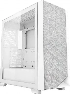 Корпус PcCooler C3D510 WH белый без БП ATX 8x120mm 5x140mm 2xUSB3.0 audio bott PSU - фото 6