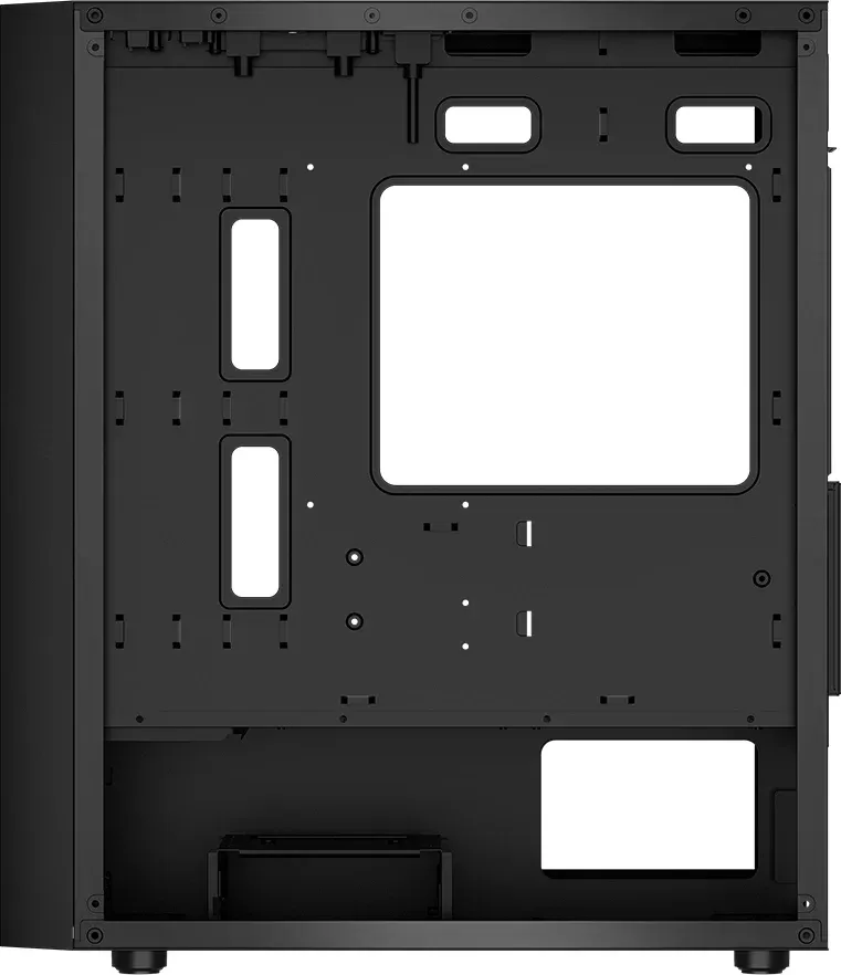 Корпус PcCooler C3B310 BK черный без БП mATX 8x120mm 4x140mm 1xUSB2.0 1xUSB3.0 audio bott PSU - фото 6