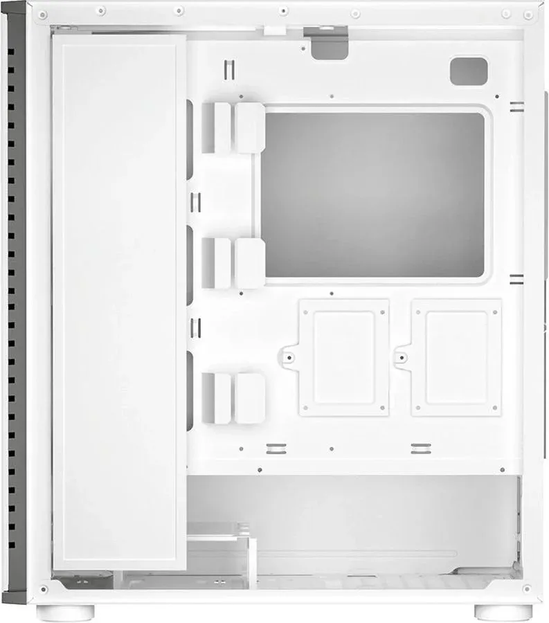 Корпус PcCooler ME200 MESH WH белый без БП ATX 6x120mm 6x140mm 2xUSB2.0 1xUSB3.0 audio bott PSU - фото 4