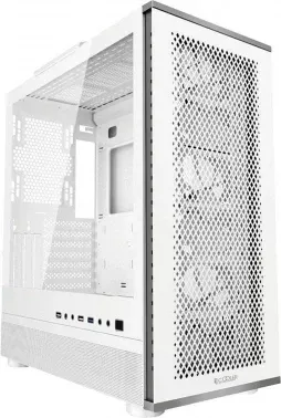Корпус PcCooler ME200 MESH WH белый без БП ATX 6x120mm 6x140mm 2xUSB2.0 1xUSB3.0 audio bott PSU - фото 8