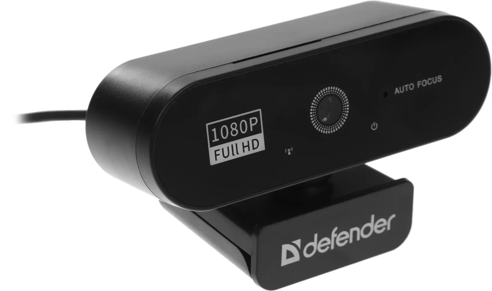 Камера Web Defender G-Lens 2580 черный 2Mpix USB2.0 с микрофоном для ноутбука 63112 - фото 2