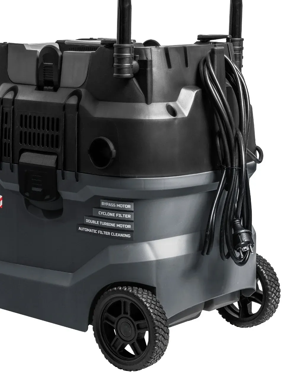 Строительный пылесос Bort BAX-600E 1600Вт уборка: сухая/влажная/выдув/сбор воды серый - фото 6