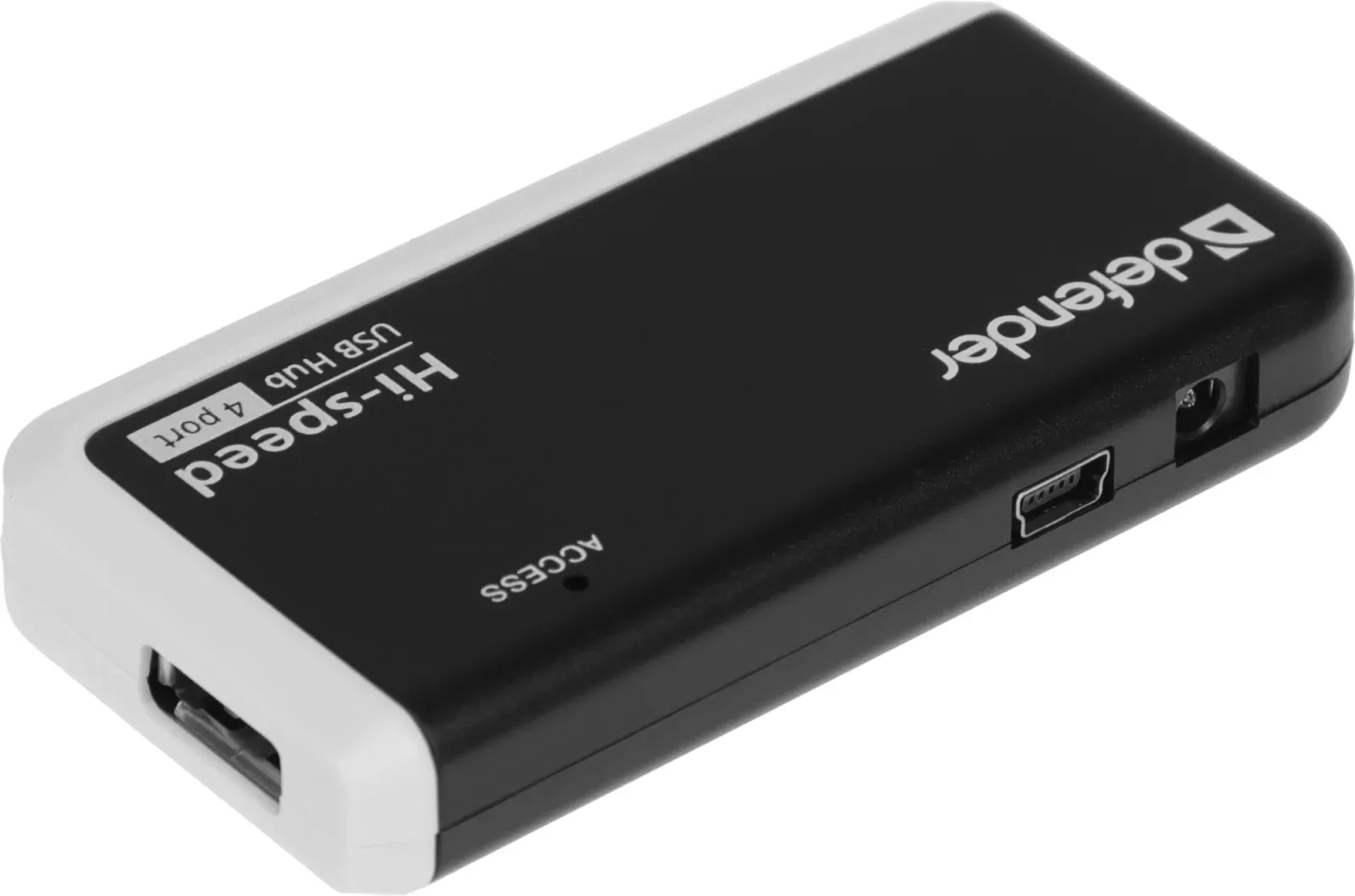 Разветвитель USB 2.0 Defender Quadro Infix 4порт. черный 83504 - фото 3