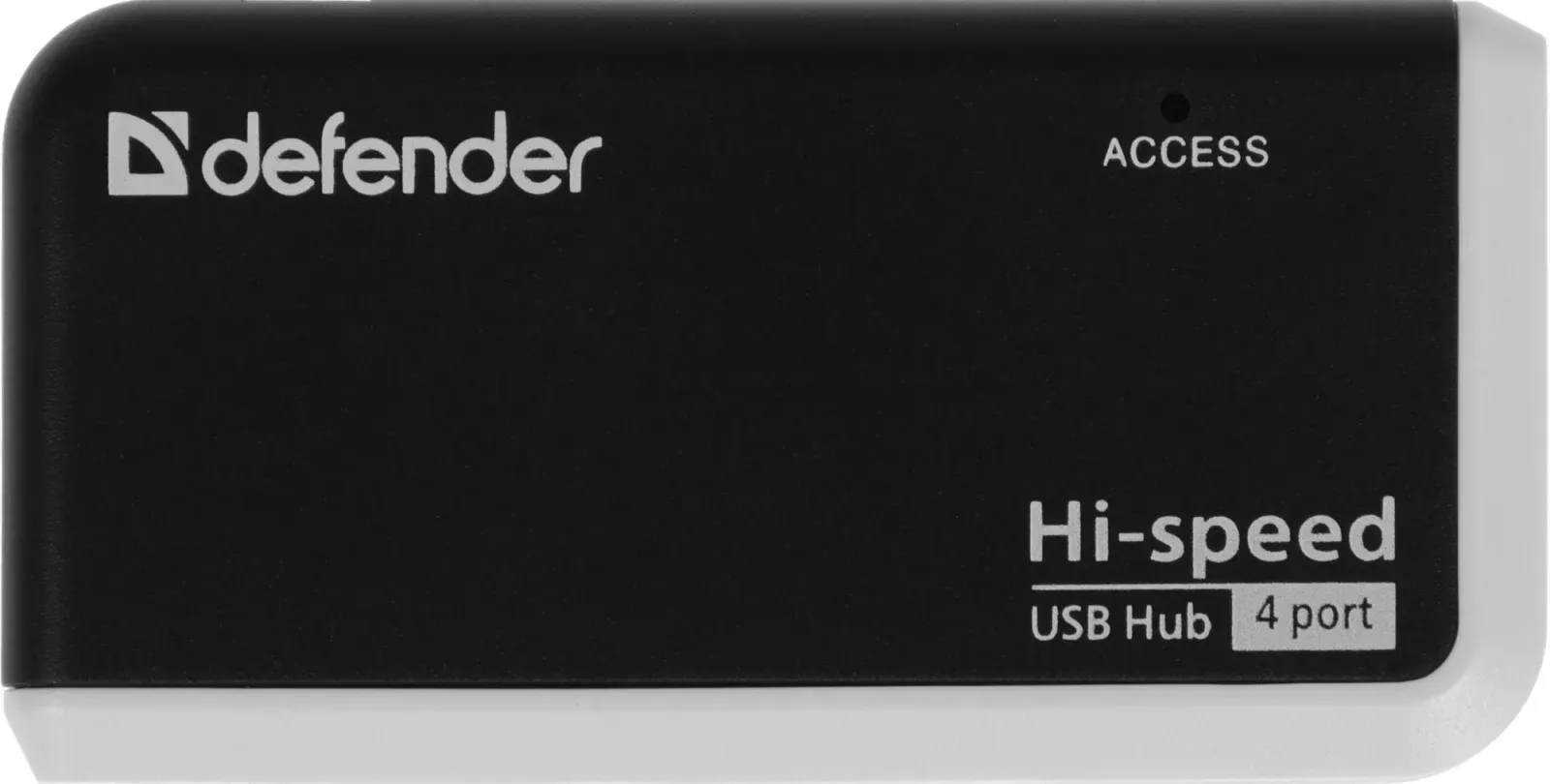 Разветвитель USB 2.0 Defender Quadro Infix 4порт. черный 83504 - фото 4