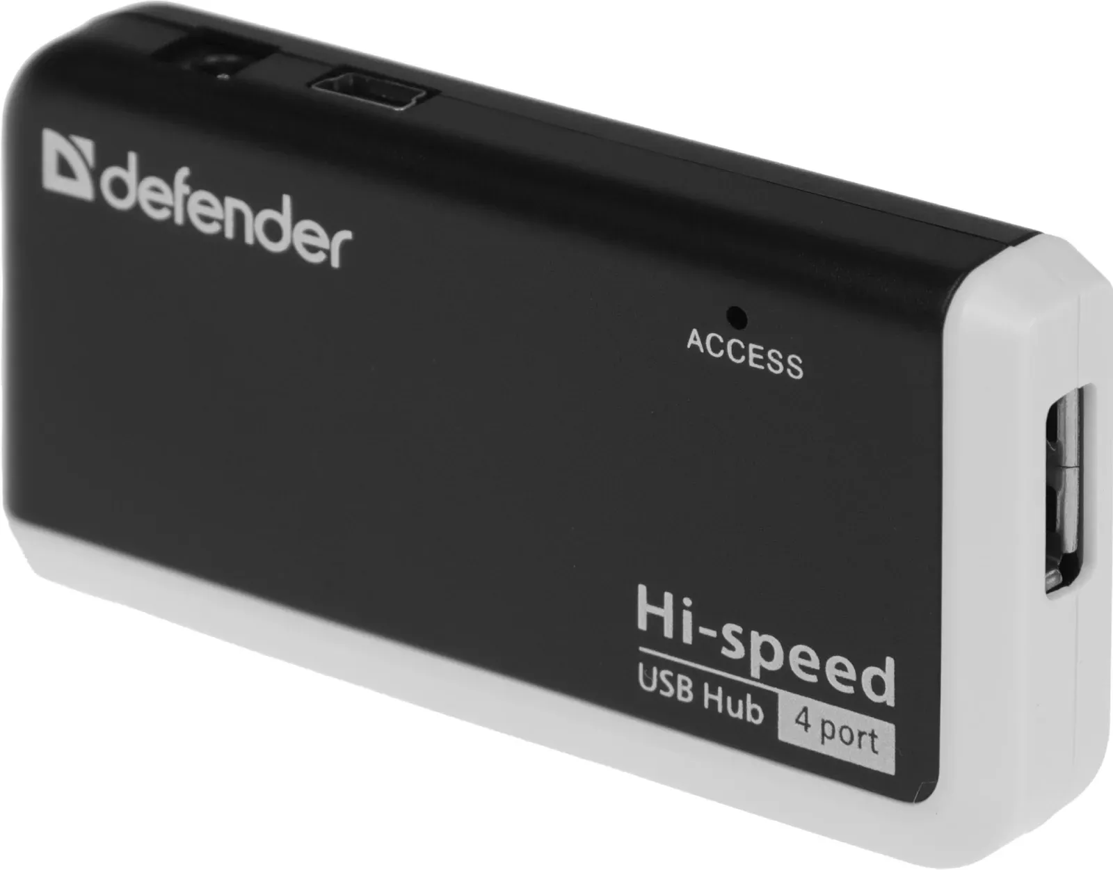 Разветвитель USB 2.0 Defender Quadro Infix 4порт. черный 83504 - фото 6
