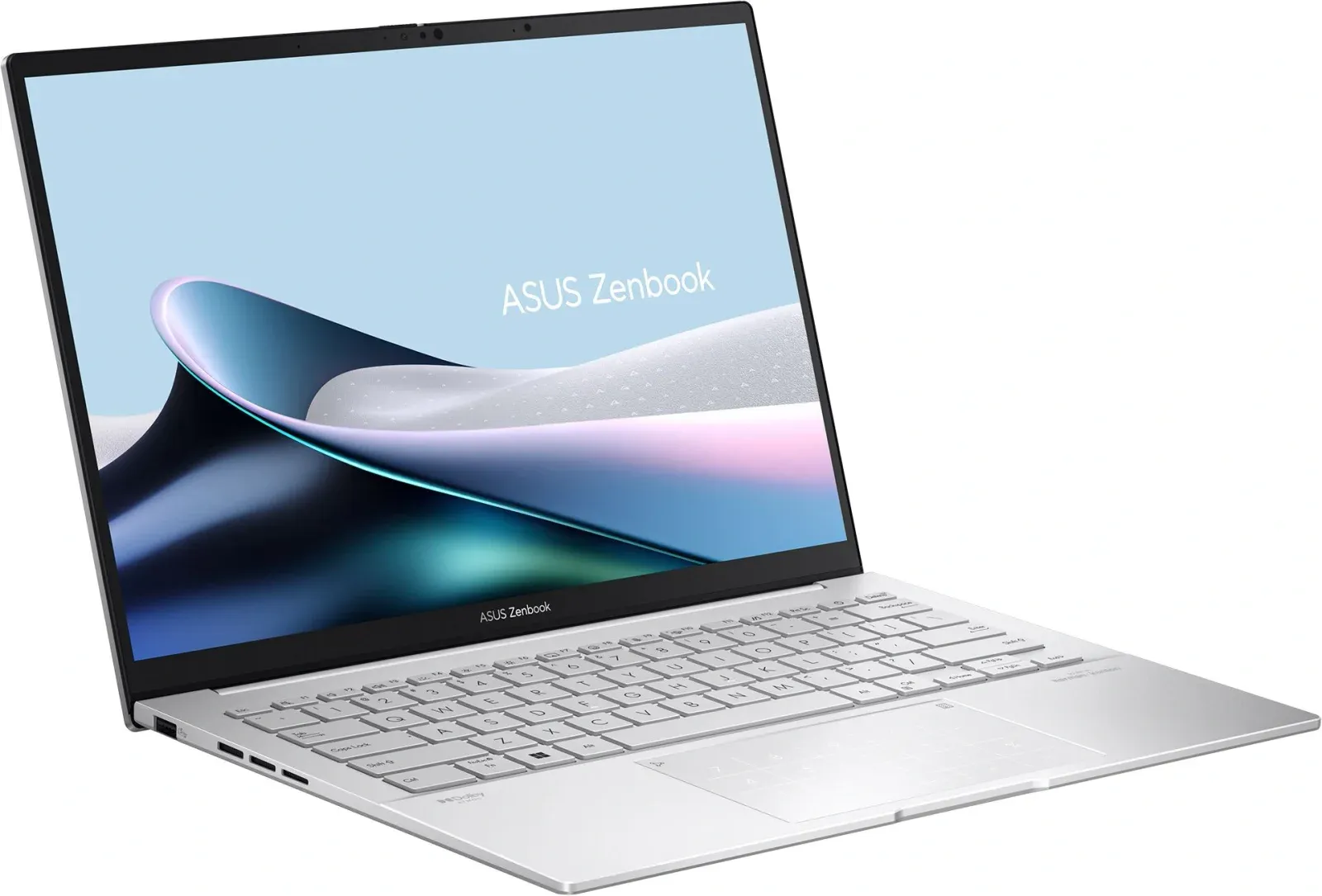 Ноутбук Asus Zenbook 14 OLED UX3405MA-QD988 Core Ultra 5 125H 16Gb SSD512Gb Intel Arc 14 OLED FHD+ 1920x1200 без ОС silver WiFi BT Cam Bag 90NB11R2-M01SN0 - фото 2