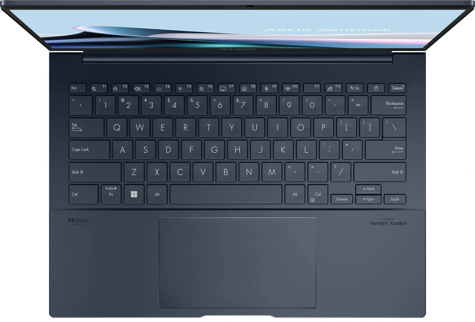 Ноутбук Asus Zenbook 14 OLED UX3405MA-QD992 Core Ultra 9 185H 16Gb SSD512Gb Intel Arc 14 OLED FHD+ 1920x1200 без ОС blue WiFi BT Cam Bag 90NB11R1-M01SU0 - фото 4