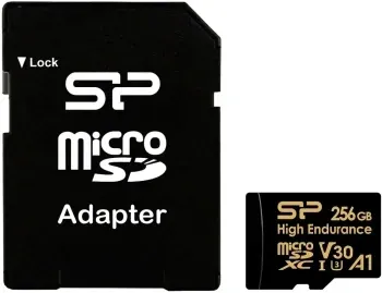 Флеш карта microSDXC 256GB Silicon Power SP256GBSTXDV3V1HSP High Endurance V30 A1 + adapter - фото 6